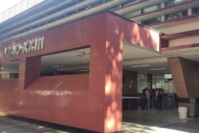 Militar foi socorrido e segue internado em estado grave no Hospital João XXIII -  (crédito: Jair Amaral/EM/D.A Press)