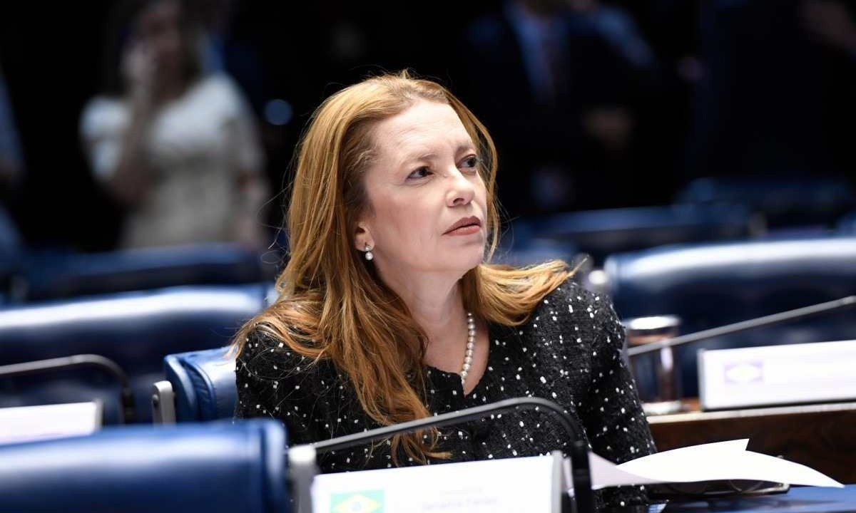 A senadora Janaína Farias disse que esse tipo de violência não pode ficar impune  -  (crédito: Jefferson Rudy/Agência Senado)