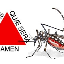Fantasma da dengue sobre a saúde do governador - Ilustração