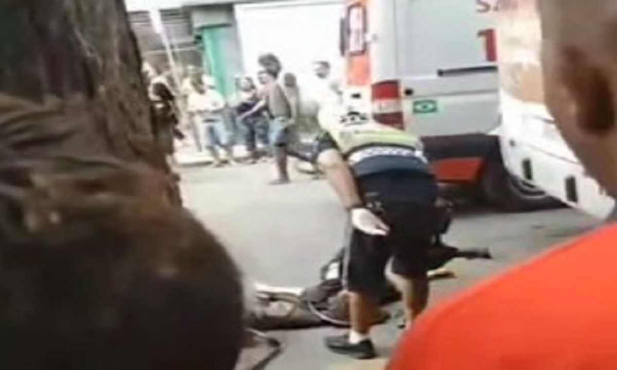As causas do atropelamento ainda são desconhecidas. Polícia Civil investiga -  (crédito: Redes sociais)