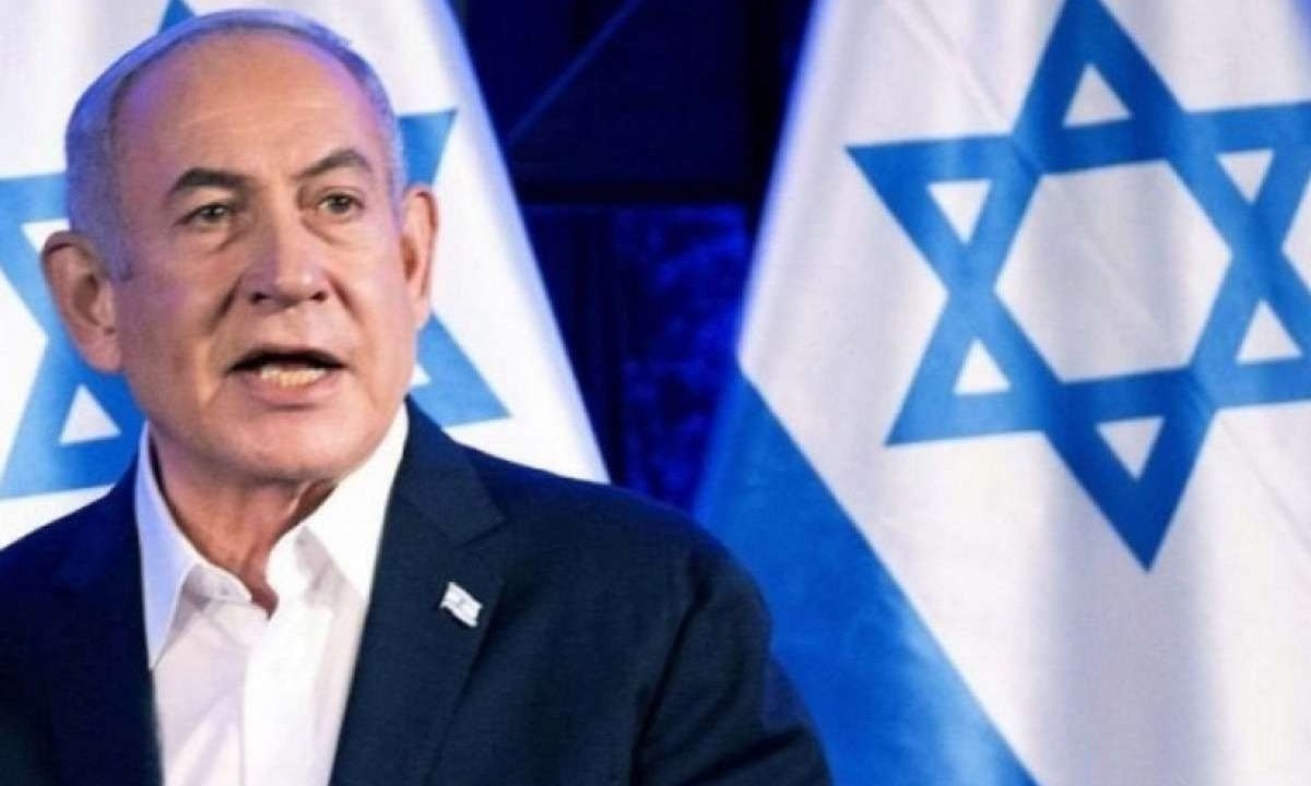 O primeiro-ministro Benjamin Netanyahu disse que Israel está preparado para um 'ataque direto' do Irã -  (crédito: Brendam Smialowski/AFP)