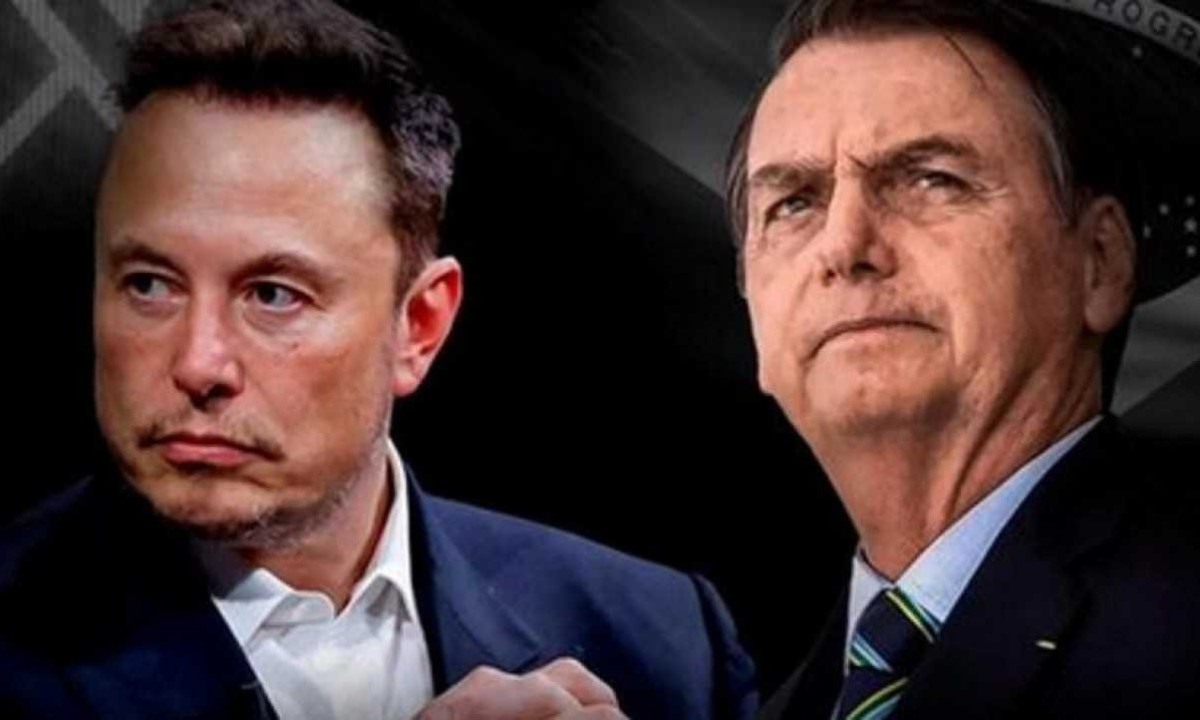 Bolsonaro diz que Musk quer servir para ser o indutor da liberdade pelo mundo -  (crédito: Reprodução/Instagram/Bolsonaro TV)
