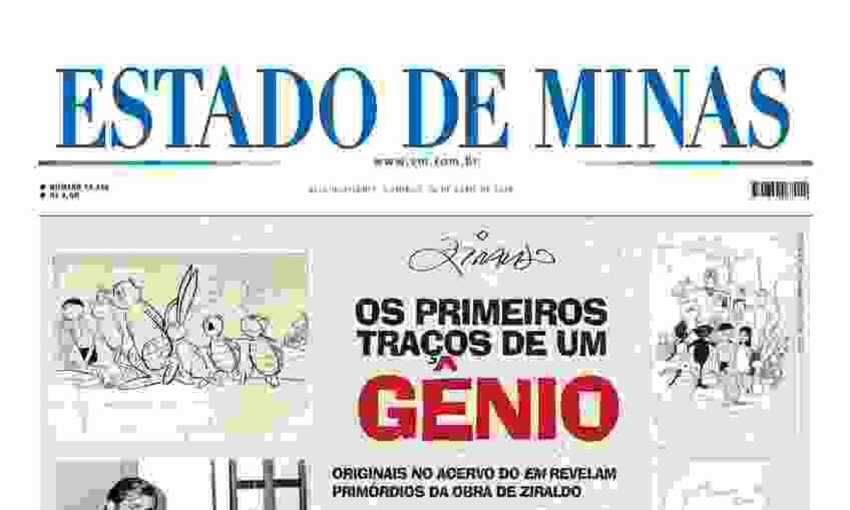 Capa do Estado de MInas -  (crédito: Estado de MInas)