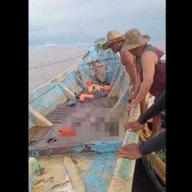 Corpos são encontrados em barco à deriva por pescadores no Pará - Redes sociais/ reprodução