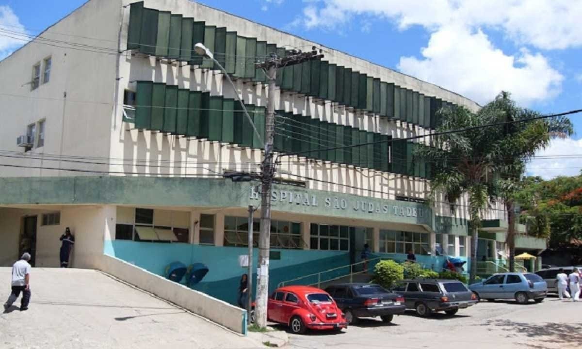 Vítima chegou ao Hospital São Judas Tadeu, em Ribeirão das Neves, já sem vida -  (crédito: Redes sociais)