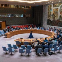 Conselho da ONU: reunião sobre ataque do Irã a Israel termina sem consenso - David Dee Delgado/ Getty Images via AFP