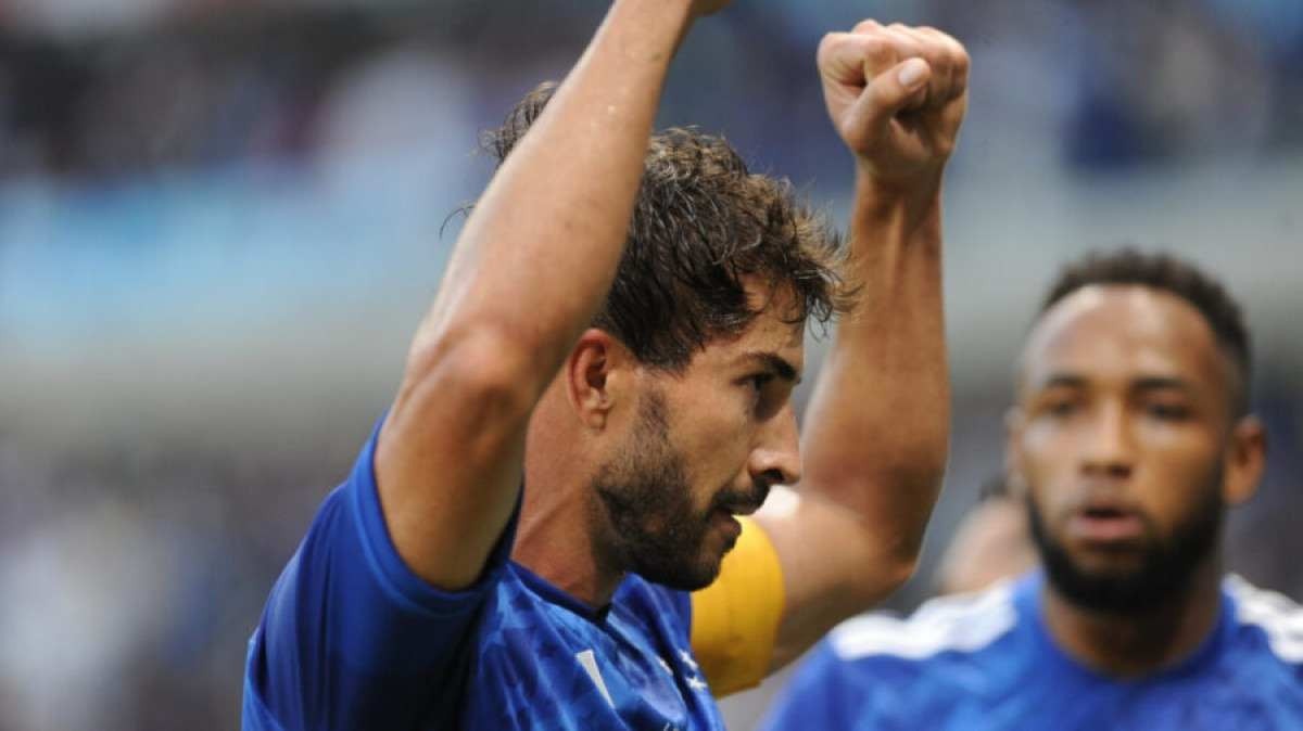 Lucas Silva, Rafa Silva e Rafael Elias marcaram os gols do Cruzeiro -  (crédito: Alexandre Guzanshe/EM/D.A.Press)
