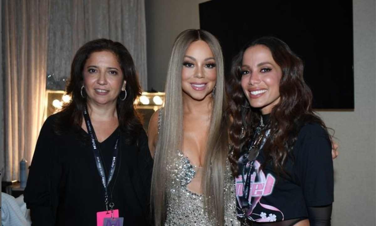 Anitta celebra encontro com Mariah Carey: 'Minha cantora favorita no mundo'