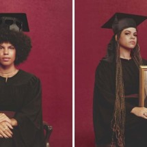 Campanha cria chapéus de formatura adaptados para cabelos de pessoas negras - Vult / Reprodução