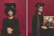 Campanha cria chapéus de formatura adaptados para cabelos de pessoas negras
