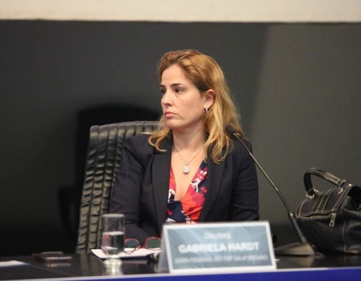  Juíza Gabriela Hardt foi afastada do Judiciário após decisão do corregedor do CNJ, Luís Felipe Salomão -  (crédito:   Gil Ferreira/Agência CNJ)