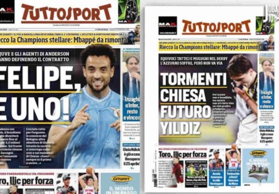 Foto: Reprodução/Tuttosport