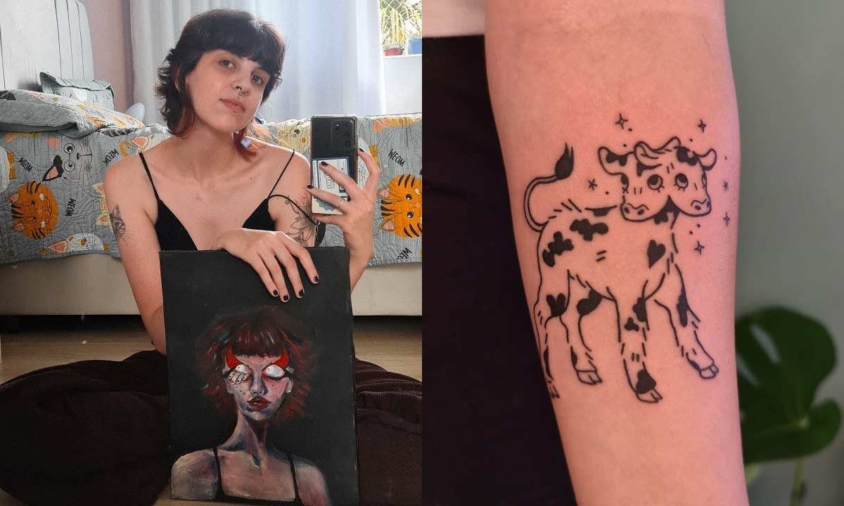 Artista e tatuadora Rafaela Rodriguez