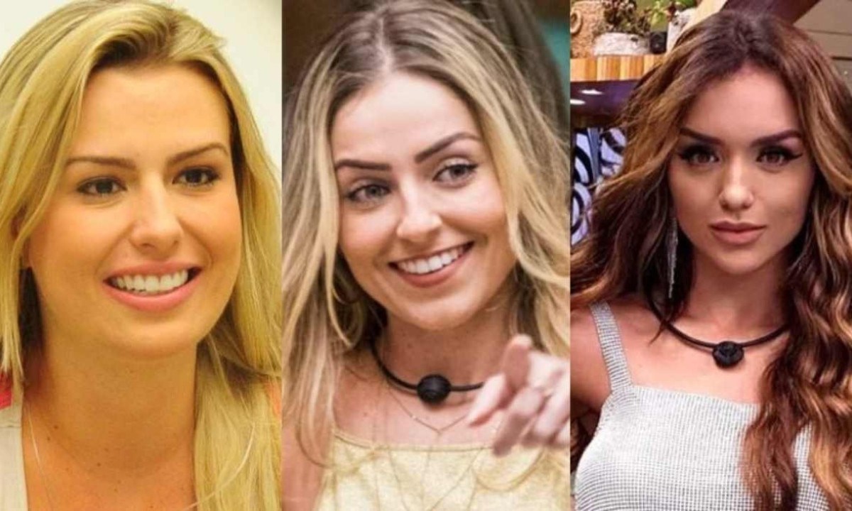 Fernanda Keulla, Paula Sperling e Rafa Kalimann: três mineiras chegaram à final do BBB -  (crédito: TV Globo)