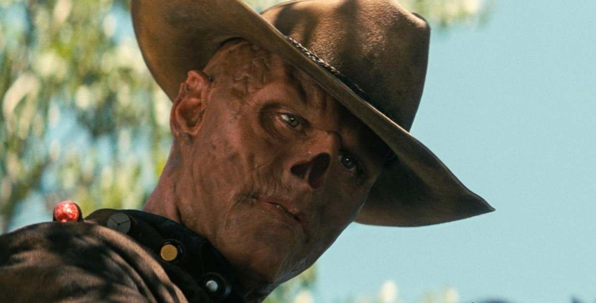 Walton Goggins como Ghoul na série "Fallout"