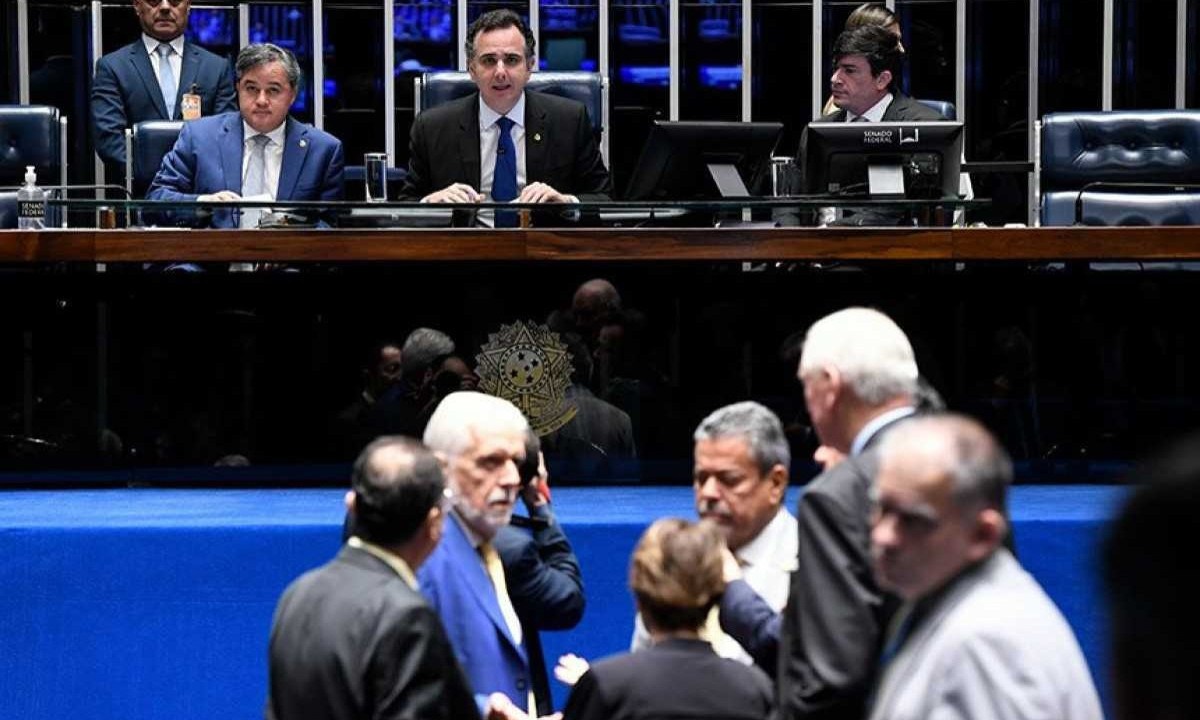 PEC 45 teve apoio dos senadores mineiros -  (crédito: Jefferson Rudy/Agência Senado)