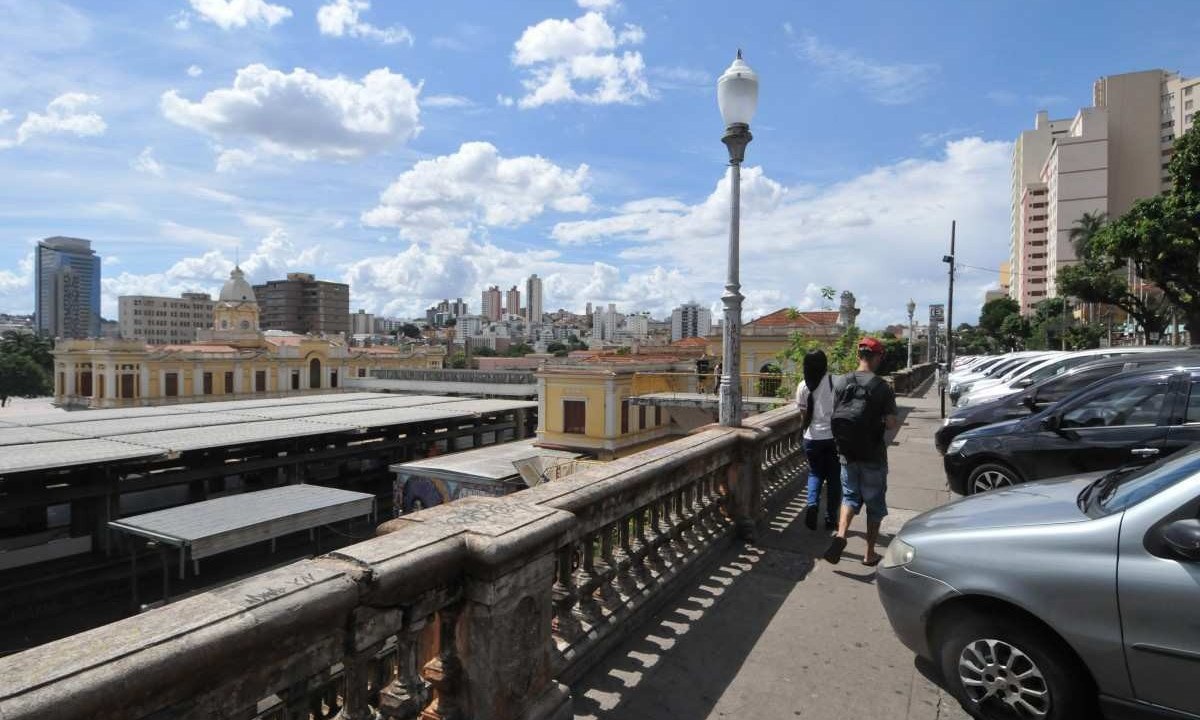 Obra da rua Sapucaí, em BH, vai custar R$ 4,6 milhões -  (crédito: Gladyston Rodrigues/EM/D.A Press)