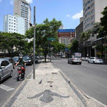 Justiça nega liminar para suspender obras da ciclovia na Afonso Pena, em BH - Leandro Couri/EM/D.A.Press