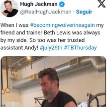 Hugh Jackman levanta peso no treinamento para Wolverine