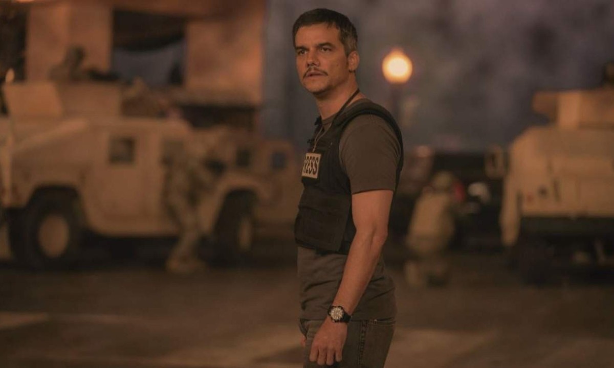 Wagner Moura é um dos protagonistas de 'Guerra Civil' -  (crédito: Diamond Films/Divulgação)