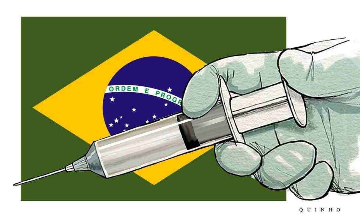 Ontem mesmo o Ministério da Saúde autorizou a ampliação do público-alvo da vacinação contra a dengue  -  (crédito: Quinho/Ilustração)