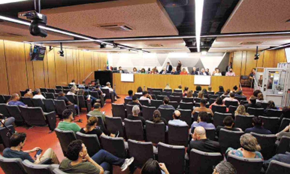 Comissão de Cultura da ALMG se reuniu na terça para discutir gestão da Sala Minas Gerais -  (crédito: Marcos Vieira/EM/D.A Press)