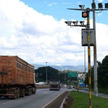 Fiscalização: 60% dos radares estão irregulares em estradas da Grande BH - Leandro Couri/EM/DA.Press