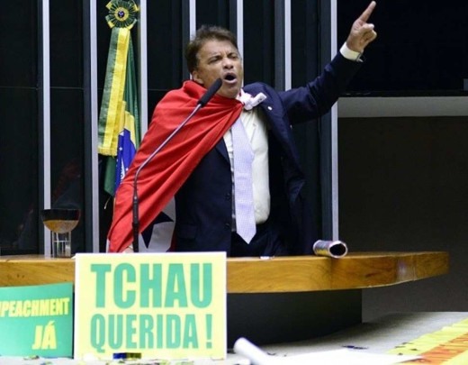 Wladimir se destacou durante as sessões de votação do impeachment da então presidente Dilma Rousseff na Câmara -  (crédito: Gustavo Lima/Câmara dos Deputados)
