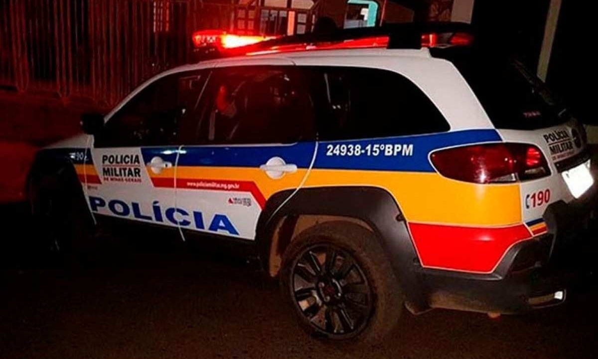Ocorrência foi atendida pela Polícia Militar na noite desse sábado (20/4)  -  (crédito: Divulgação)