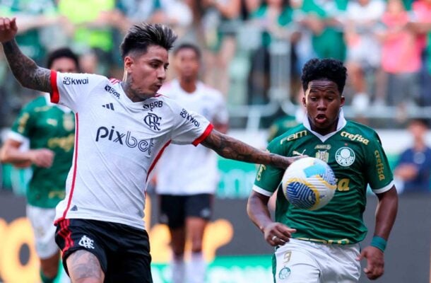 Atuações do Palmeiras contra o Flamengo: defesa vai bem. O ataque, não - Cesar Greco/Palmeiras
