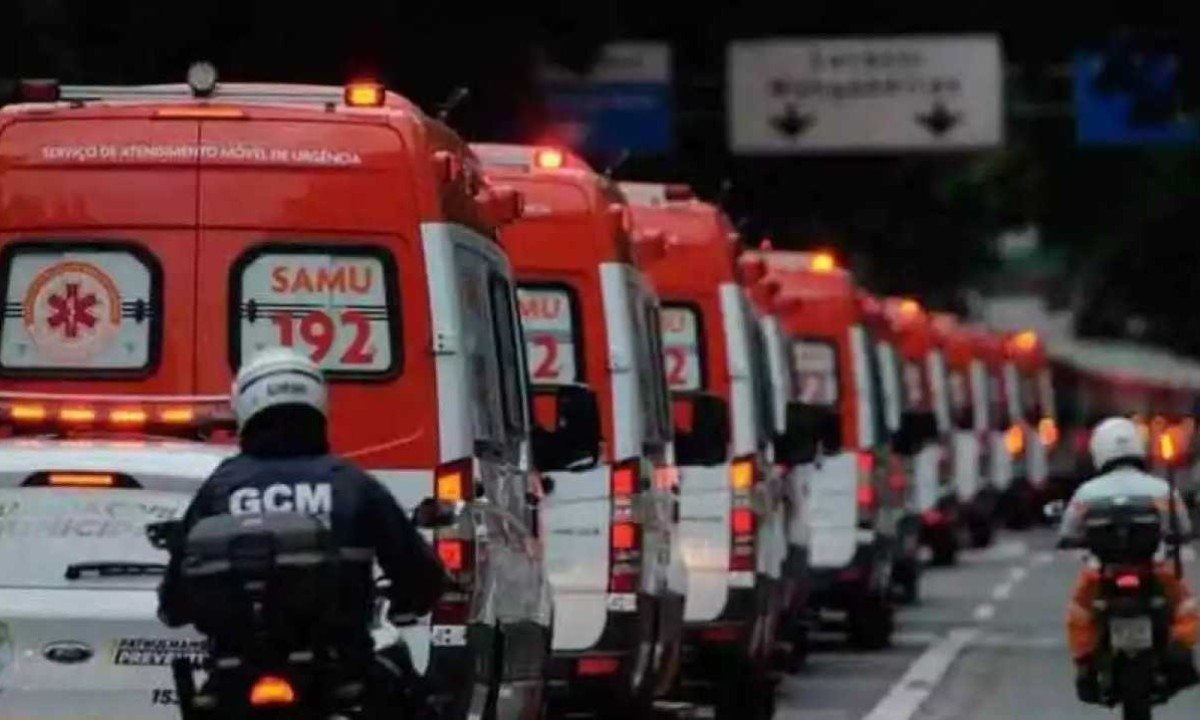 Ameaça de corte de salário pode fazer com que o SAMU paralise em BH

 -  (crédito: Leandro Couri/EM/D.A. Press)