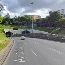 Corpo é encontrado em carrinho de compras no Túnel da Lagoinha, em BH - Google Street View