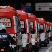 Greve no SAMU: reunião tenta evitar demissão de motoristas em BH - Leandro Couri/EM/D.A. Press
