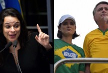 Janaína Paschoal critica Michelle e Bolsonaro