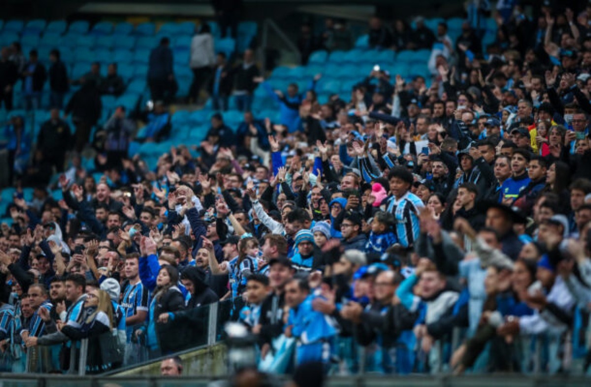 Torcedor do Grêmio não poderá frequentar a Arena após ato obsceno