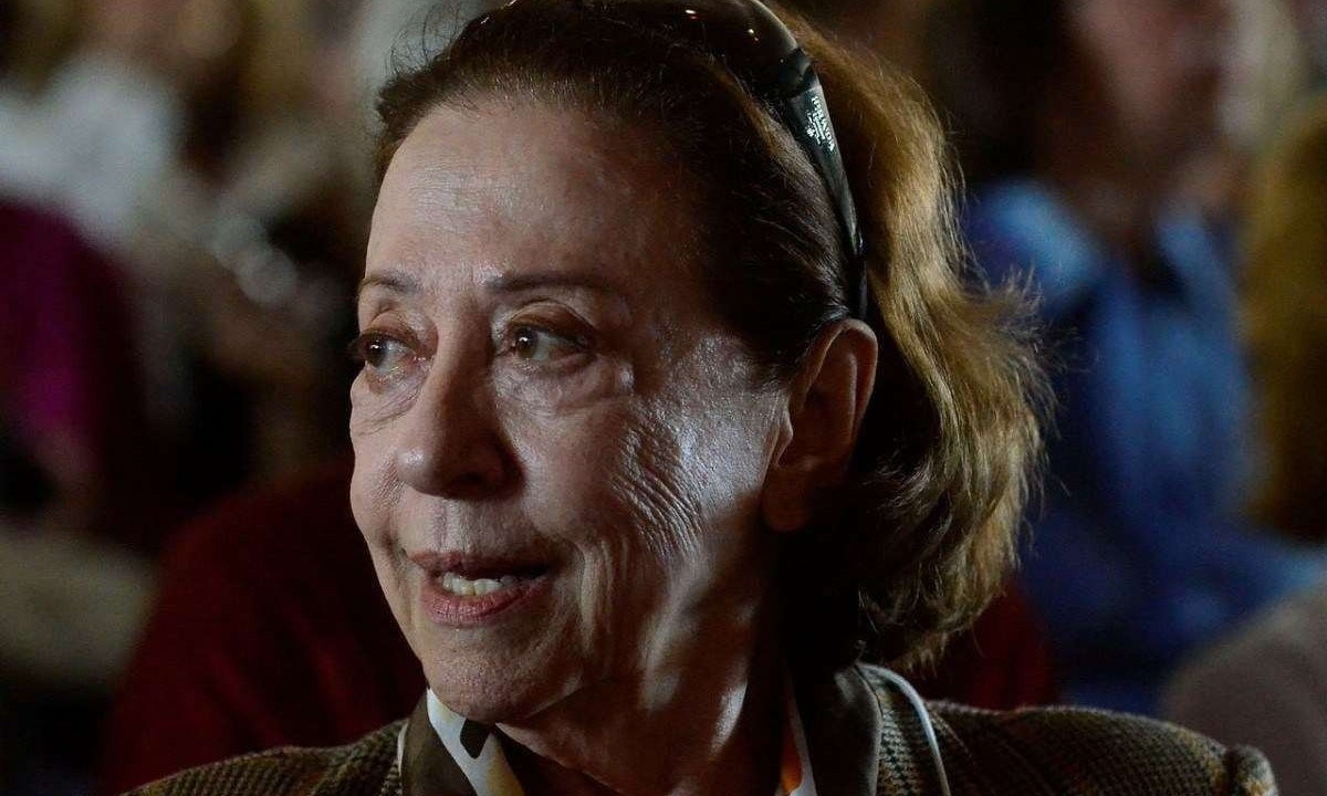 Atriz Fernanda Montenegro na Flip de 2014 -  (crédito: Fernando Frazão/Agência Brasil)