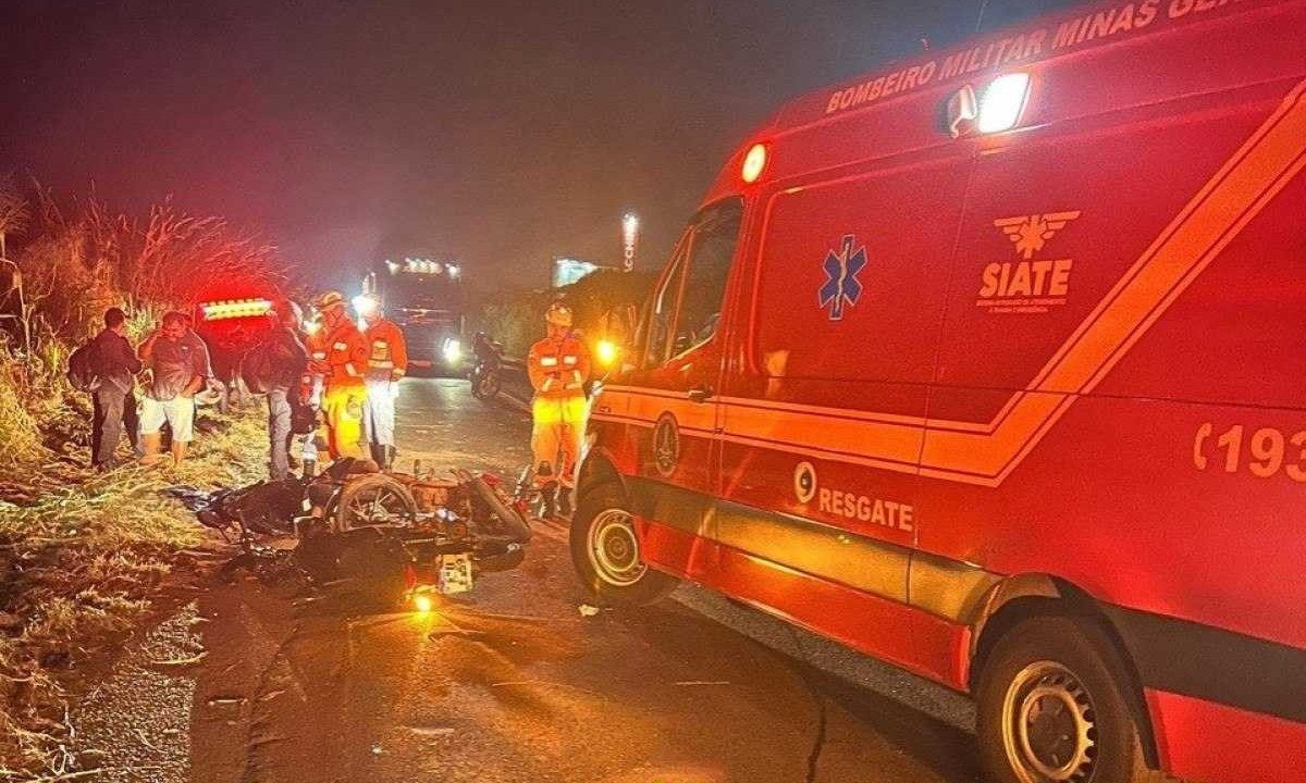 Corpo de Bombeiros foi acionado para atender ocorrência em Uberlândia -  (crédito: CBMMG)