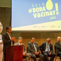 MG: 356 municípios recebem selo por bater meta de vacinação no estado - Fabio Marchetto /SES-MG / Divulgação