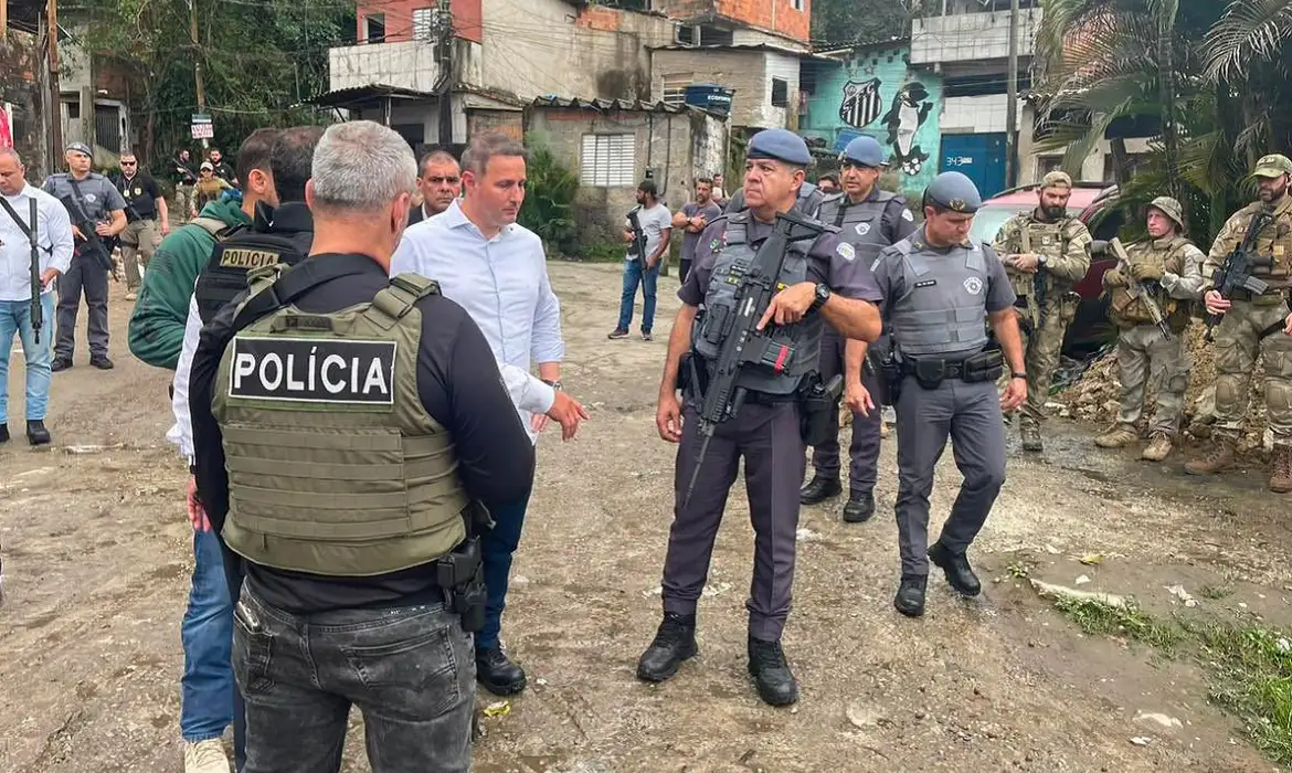 Governo de SP quer aumentar atribuições da Polícia Militar -  (crédito: EBC)