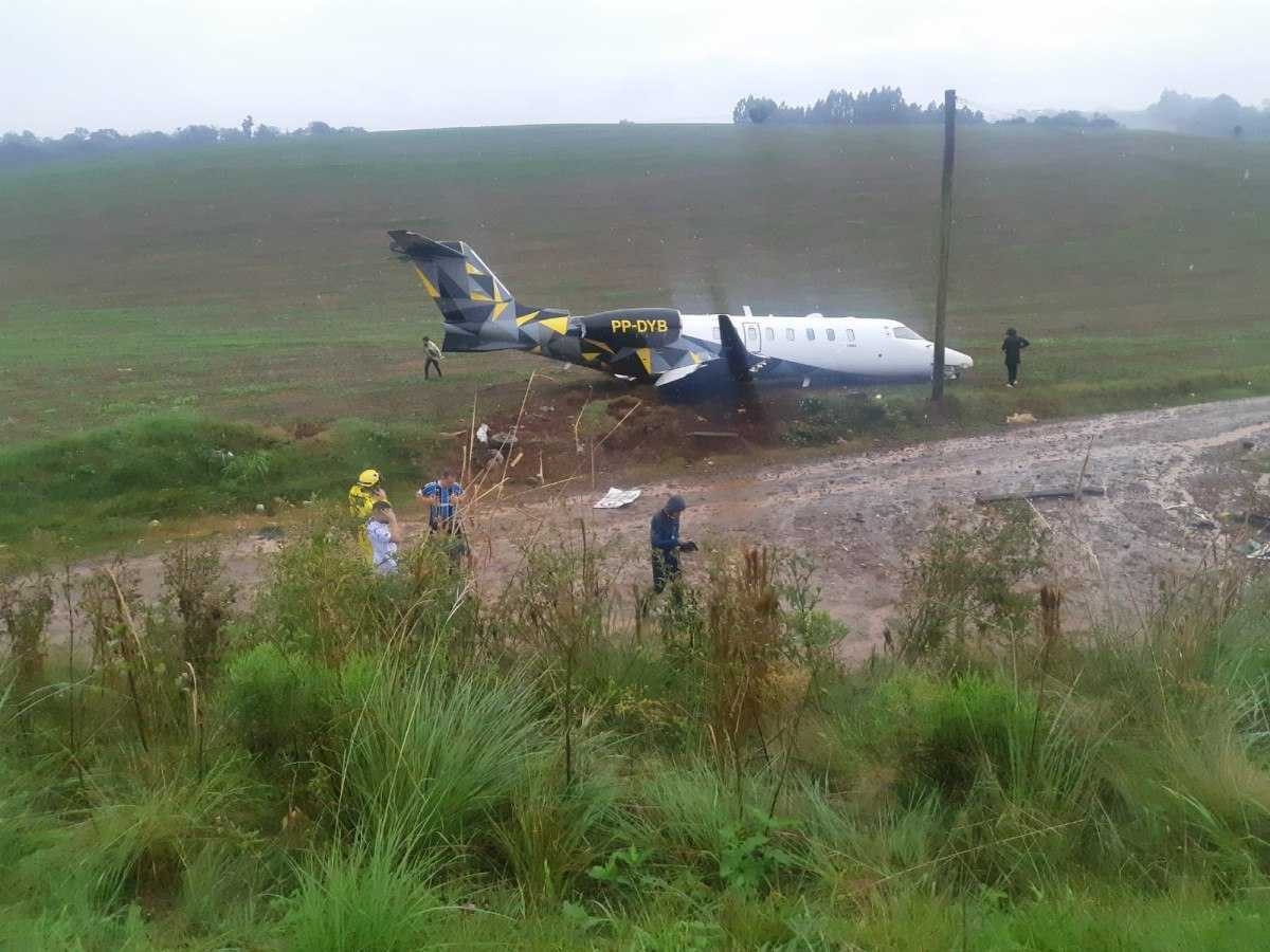 Incidente com avião da Cimed é registrado no RS nesta terça-feira