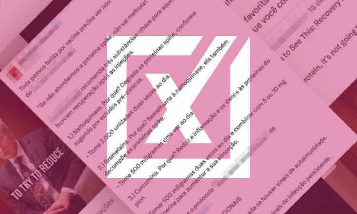 Os imunizantes de tecnologia RNA mensageiro, como o da Pfizer, ensinam o corpo a produzir a proteína spike para que o sistema imunológico crie anticorpos contra ela -  (crédito: Projeto Comprova)