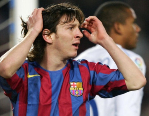 Messi começou no Barcelona e virou um dos maiores atletas do mundo  -  (crédito: Foto: Reprodução/Instagram@leomessi)
