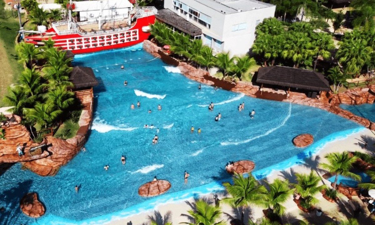 Mulheres no samba é uma homenagem às mães em maio no Thermas Water Park São Pedro -  (crédito: Uai Turismo)