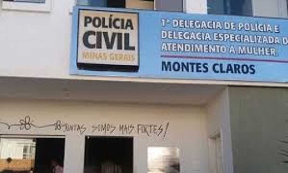 Resgate da mulher russa foi feita por policiais da Delegacia de Atendimento á Mulher de Montes Claros -  (crédito: PCMG)