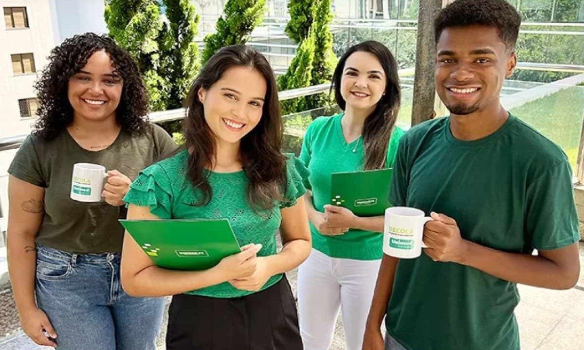 São vagas em ao menos 20 cursos de graduação para estudantes com previsão de formação em julho de 2025 -  (crédito: Reprodução Unimed-BH)