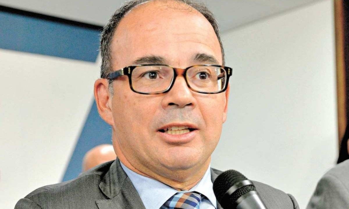 O auditor federal Luiz Cláudio gomes assumiu a Secretaria de Fazenda de Minas em fevereiro
 -  (crédito: SARAH TORRES/ALMG)