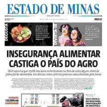 Confira a capa do Estado de Minas do dia 26/04/2024 - ESTADO DE MINAS