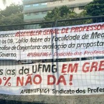 Professores da UFMG rejeitam proposta do governo e mantêm greve - Divulgação APUBH UFMG+