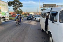 Engavetamento complica trânsito no Anel Rodoviário de BH