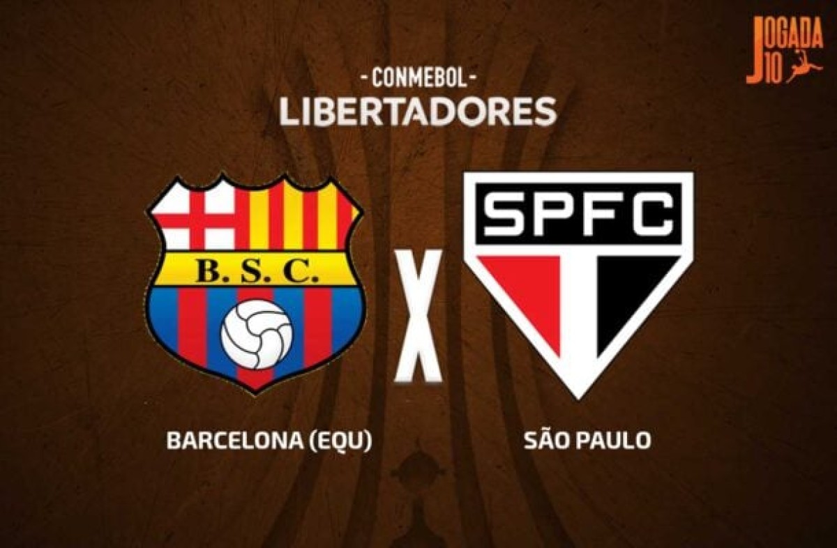 Barcelona-EQU x São Paulo, AO VIVO, com a Voz do Esporte, às 19h30